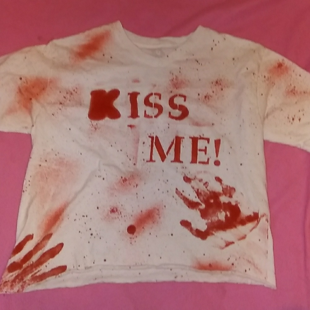 Halloween crop top
